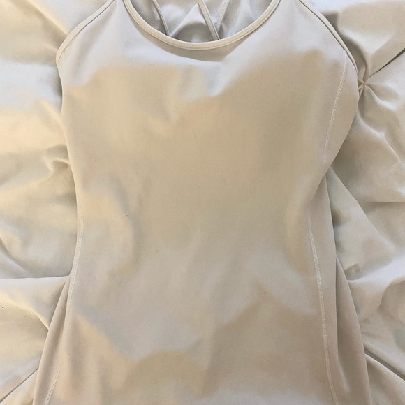 White Free to be tank  | LULULEMON | 6 - Picture 3 of 4